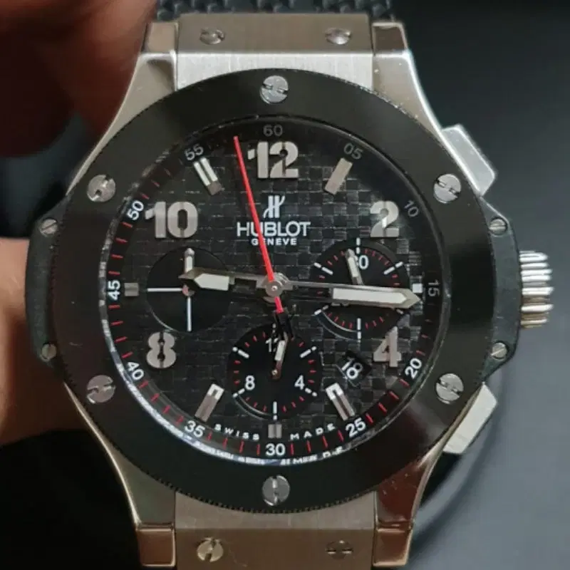 Hublot Big Bang Chronograph Ceramic Titanium Automatic Mens Watch