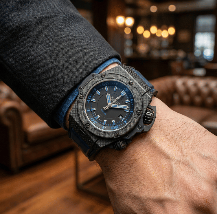 Hublot King Power 48MM Oceanographic Carbon 4000M-Hover-Image