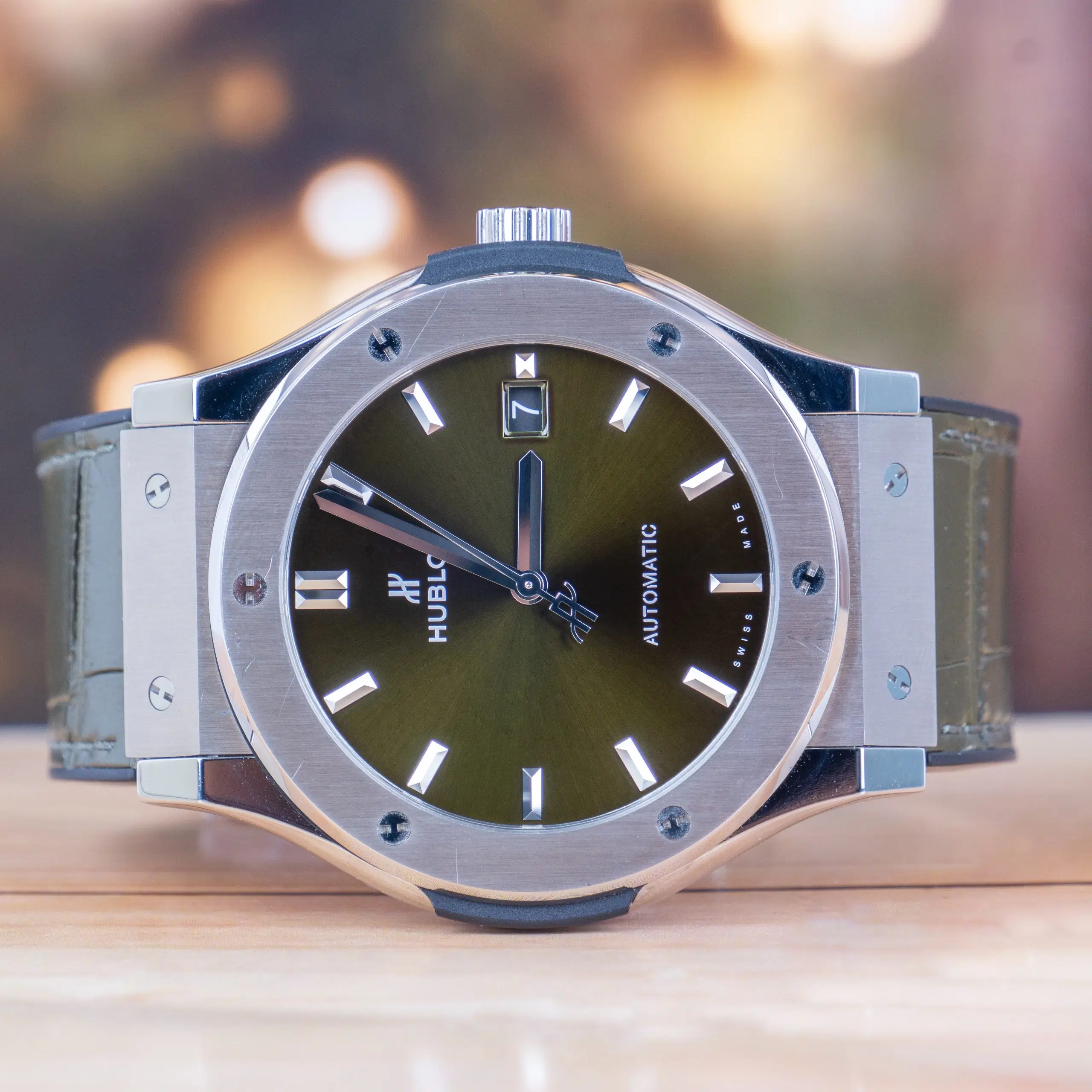 Hublot Classic Fusion Titanium Green