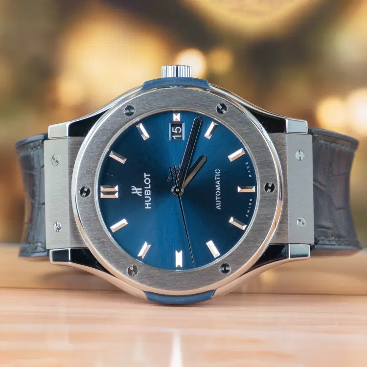 Hublot Classic Fusion Automatic Blue Mens Watch-Hover-Image