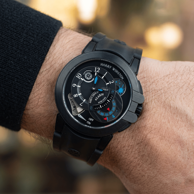 Harry Winston The Ocean Collection Project Z6 Zalium PVD Black Edition Diver-Hover-Image