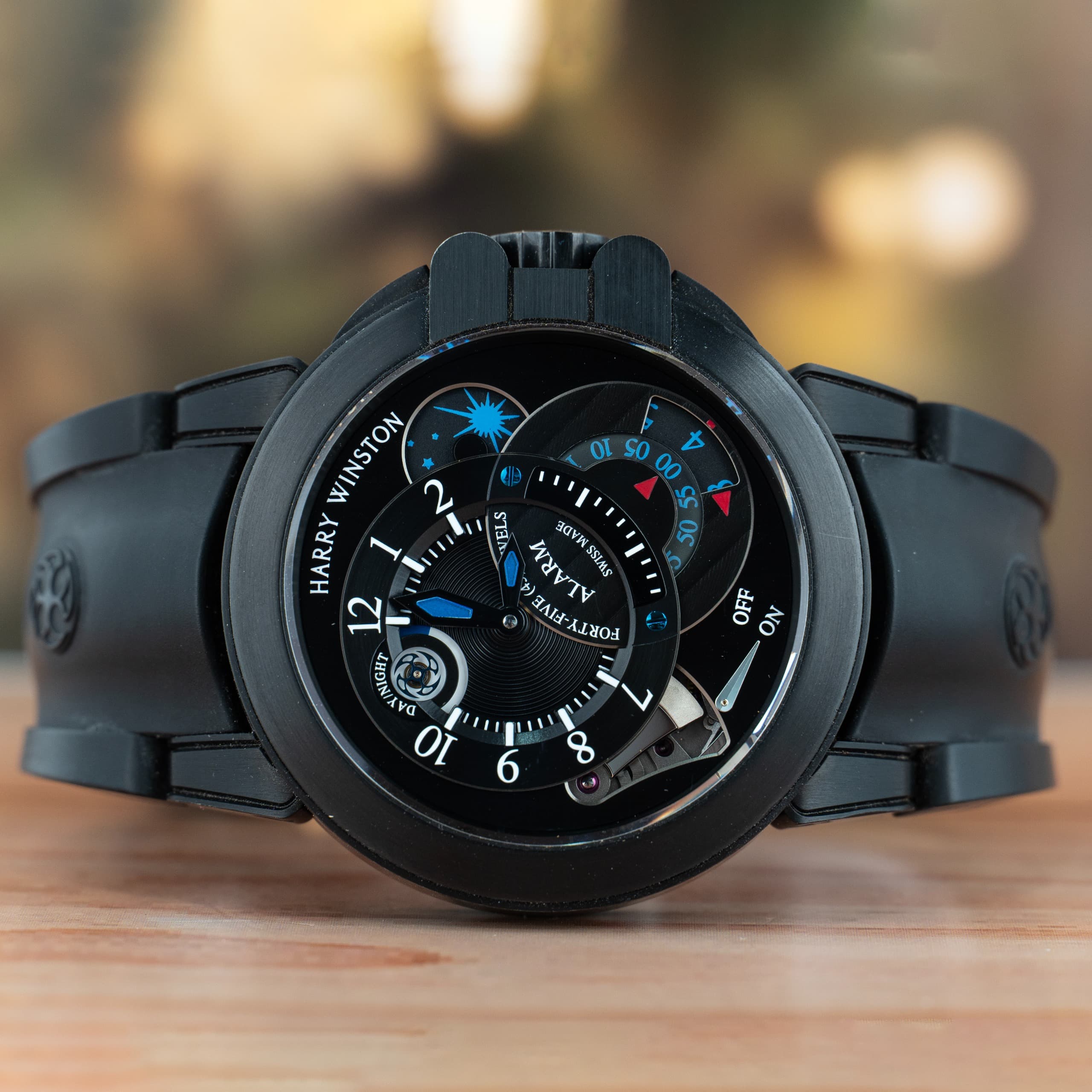 Harry Winston The Ocean Collection Project Z6 Zalium PVD Black Edition Diver
