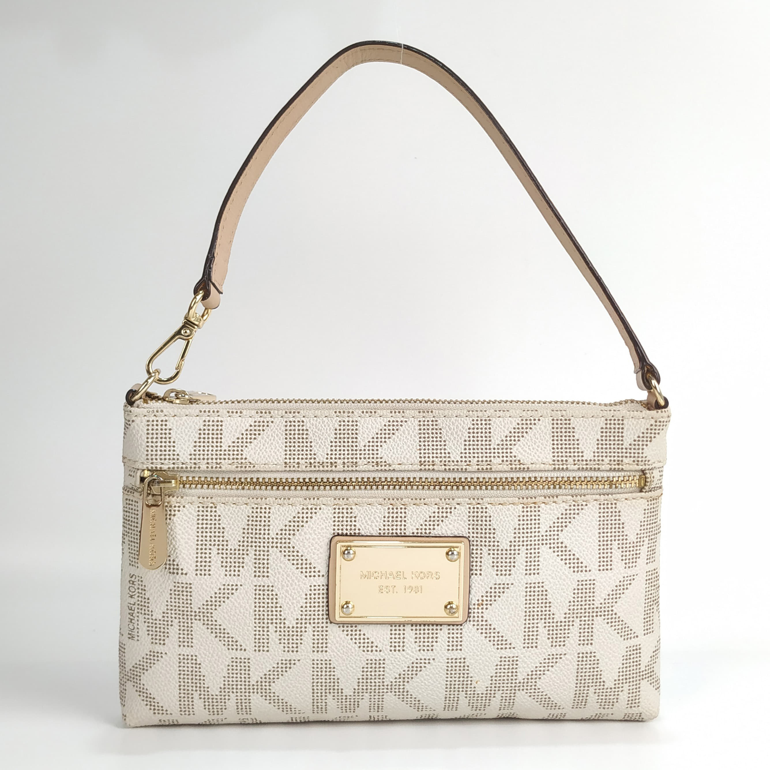 Michael Kors Monogram Wristlet