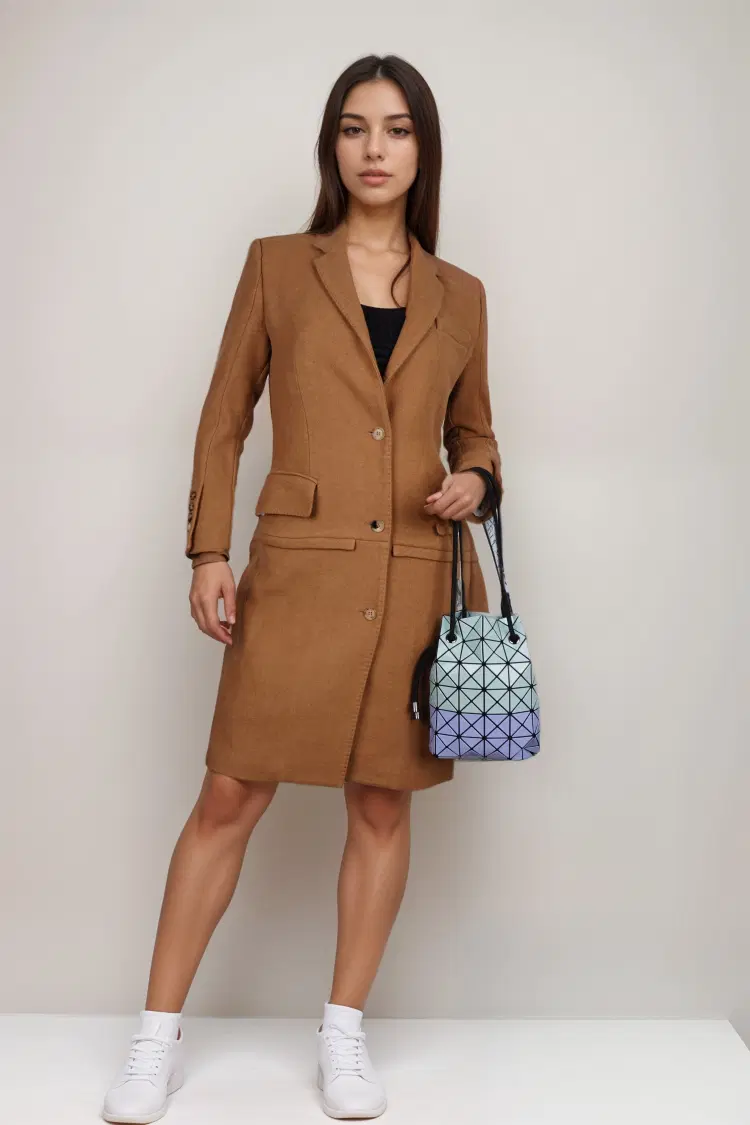 Bao Bao Issey Miyake Wring Drawstring Bucket Bag-Hover-Image