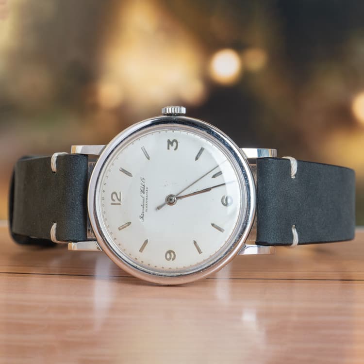 IWC platinum Metal Vintage automatic-Hover-Image