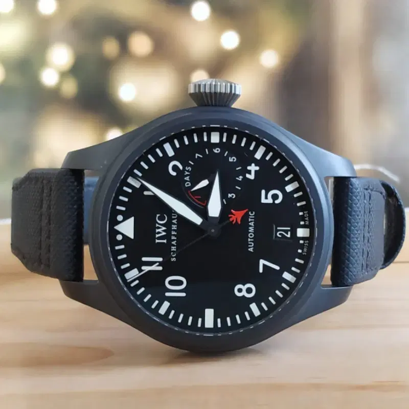 IWC Big Pilots TOP GUN Limited Edition Watch Full Set