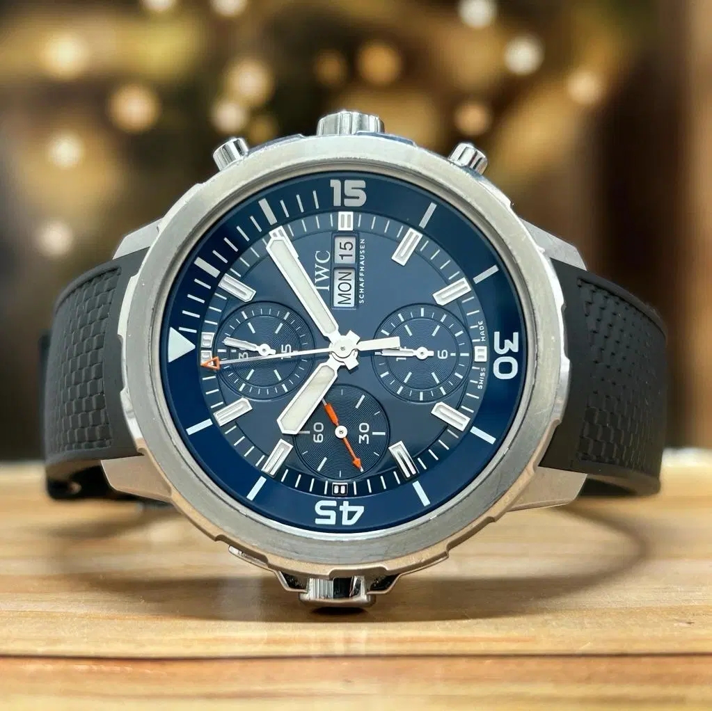 IWC Aquatimer Chronograph Blue Dial