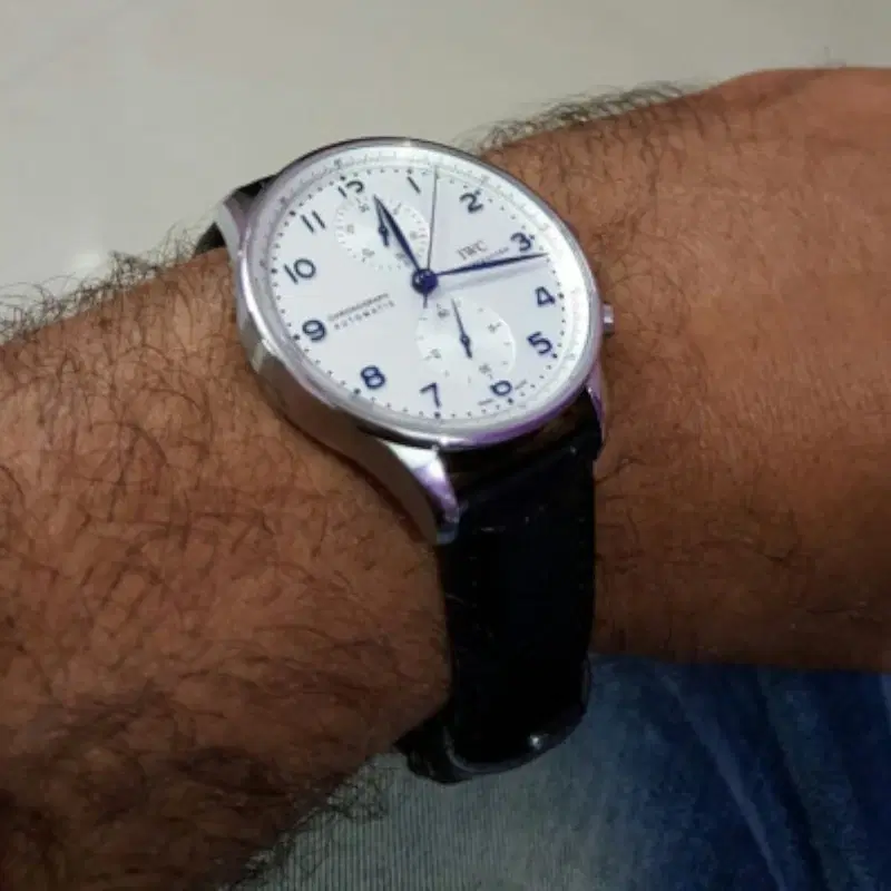 IWC Portuguese Chrono Steel