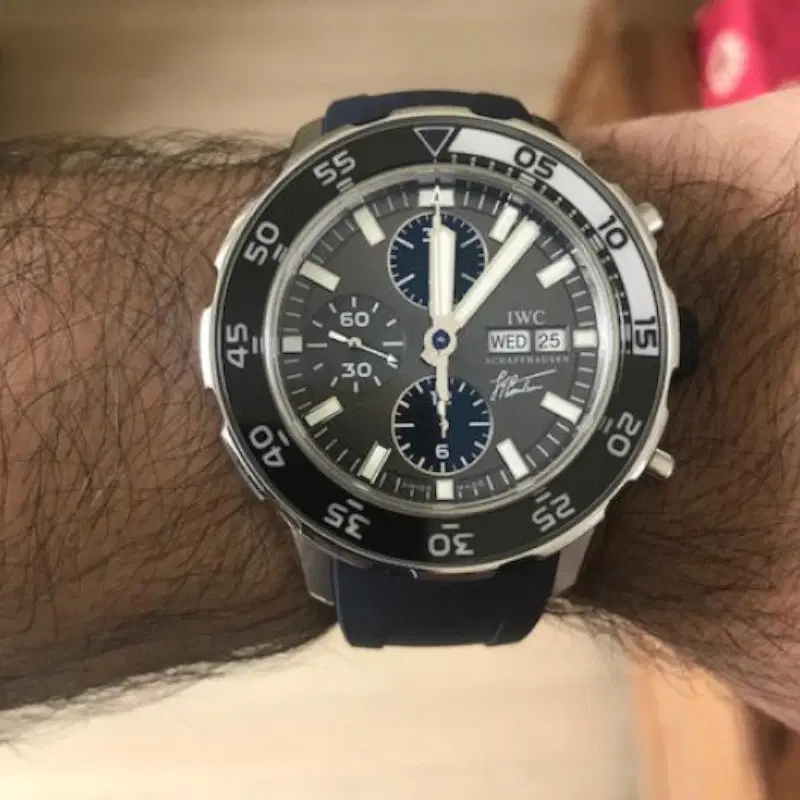 IWC Aquatimer Chronograph Jacques Cousteau 100th anniversary Limited Edition watch