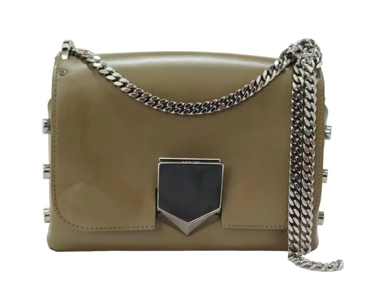 Jimmy Choo Lockett Petite Leather Shoulder Bag-Hover-Image