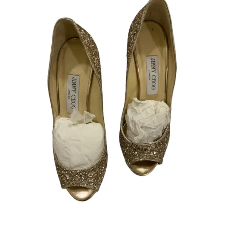 Jimmy Choo Baxen Sao Glitter Wedges