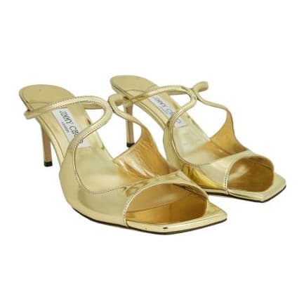 Size 40 - Jimmy Choo Anise 75 Stiletto Heeled Sandals