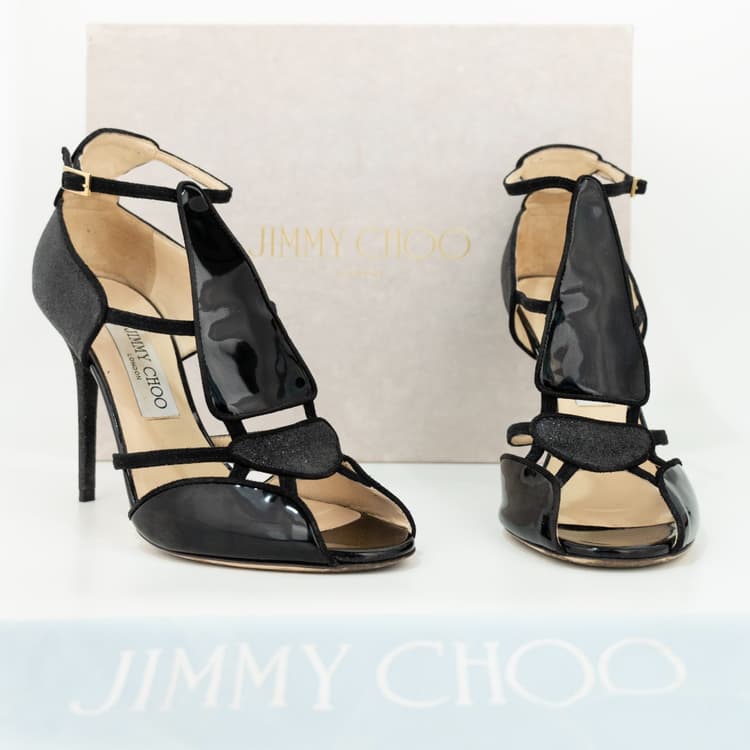 Size 38 - Jimmy Choo Faron heels-Hover-Image