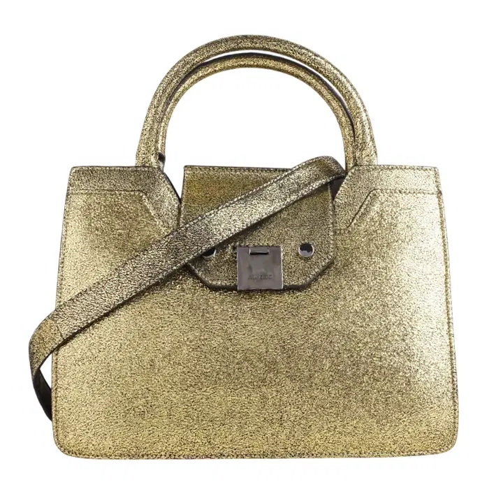 Jimmy Choo Metallic Gold Bag-Hover-Image