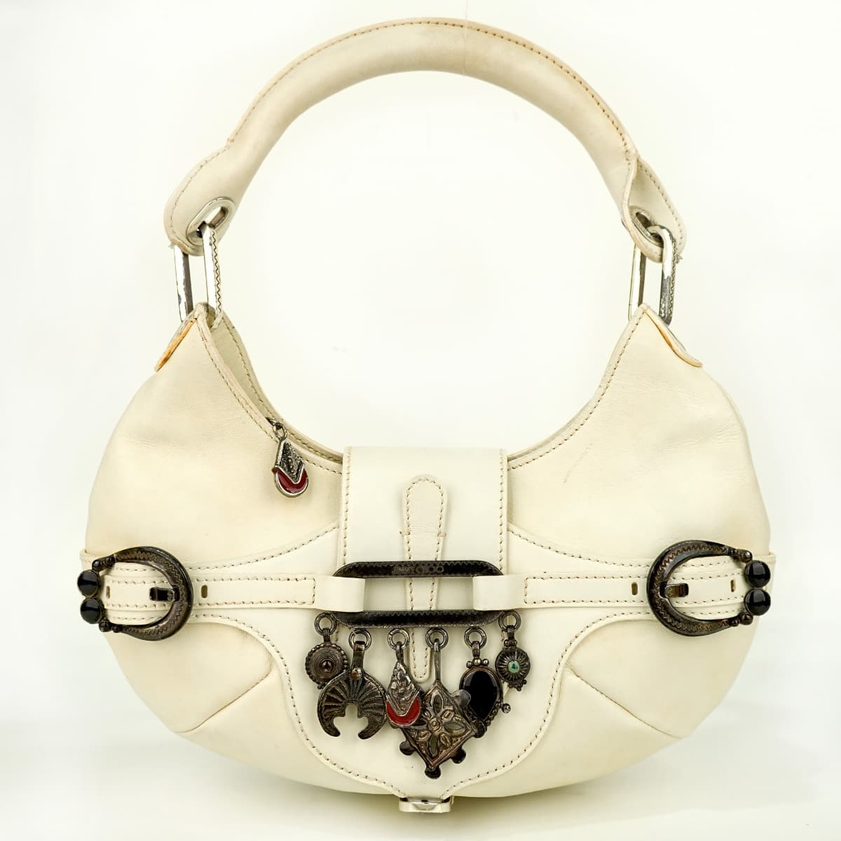 Jimmy Choo Bag With Silver Pendants
