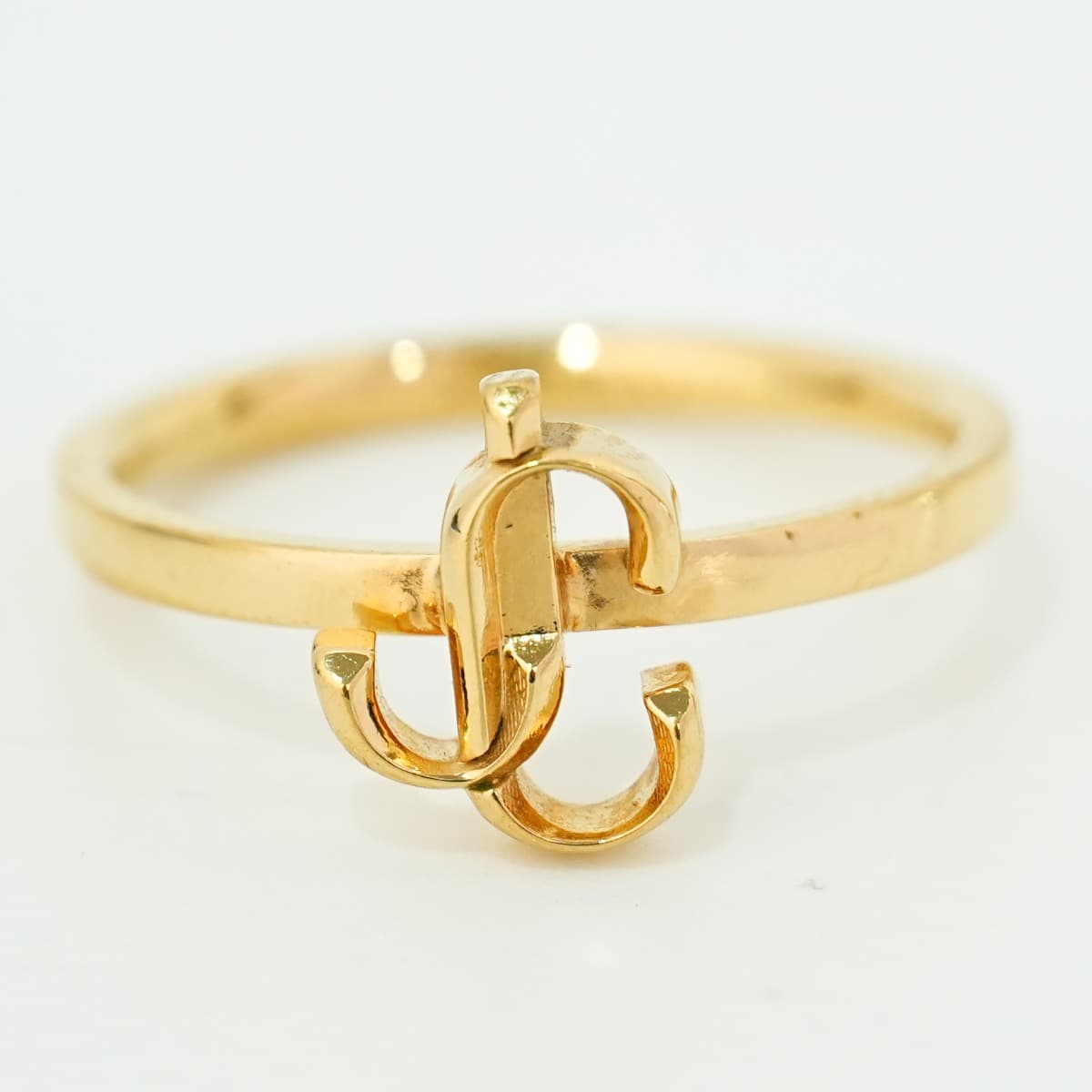 Jimmy Choo JC Logo Ring