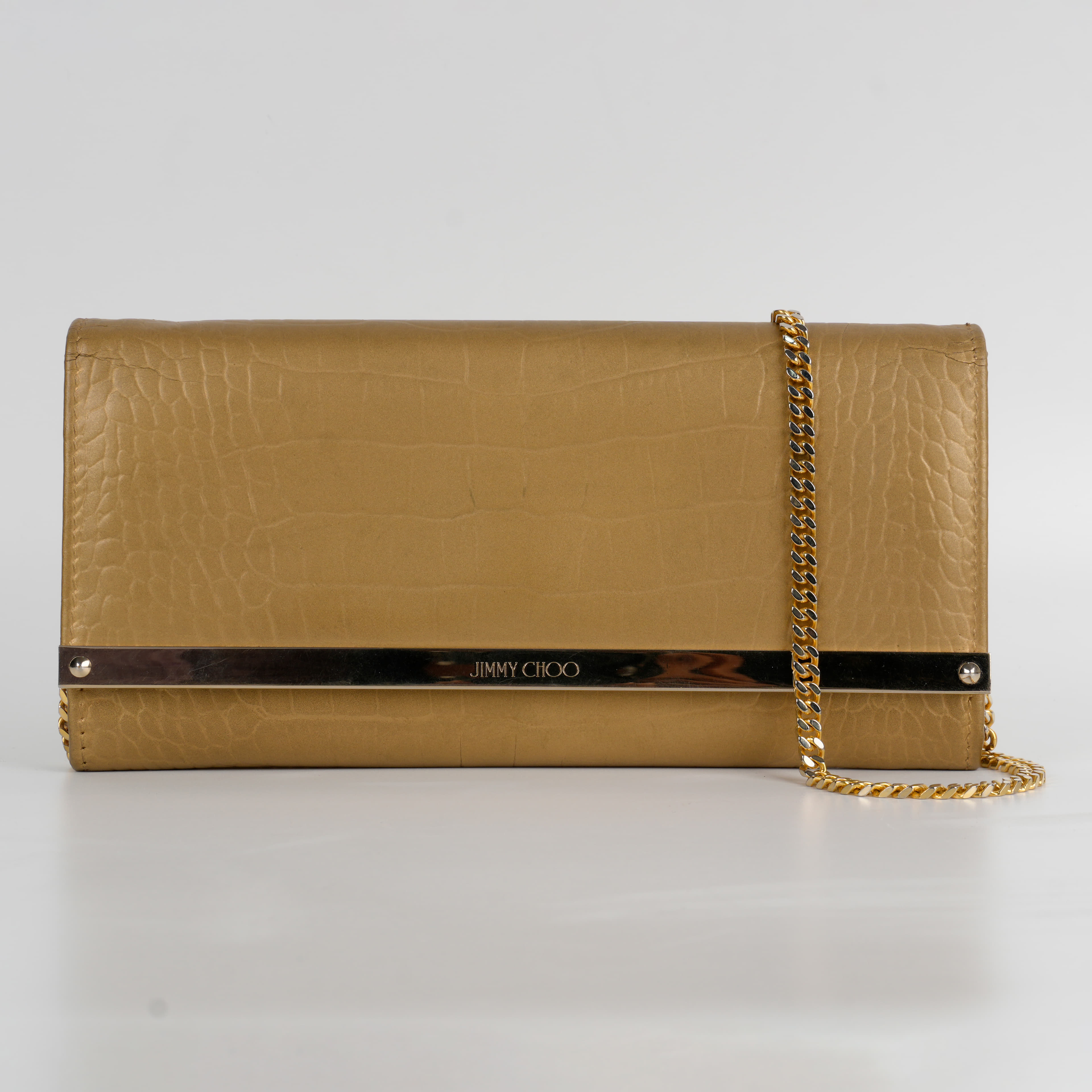 Jimmy Choo Embossed Milla Clutch Bag