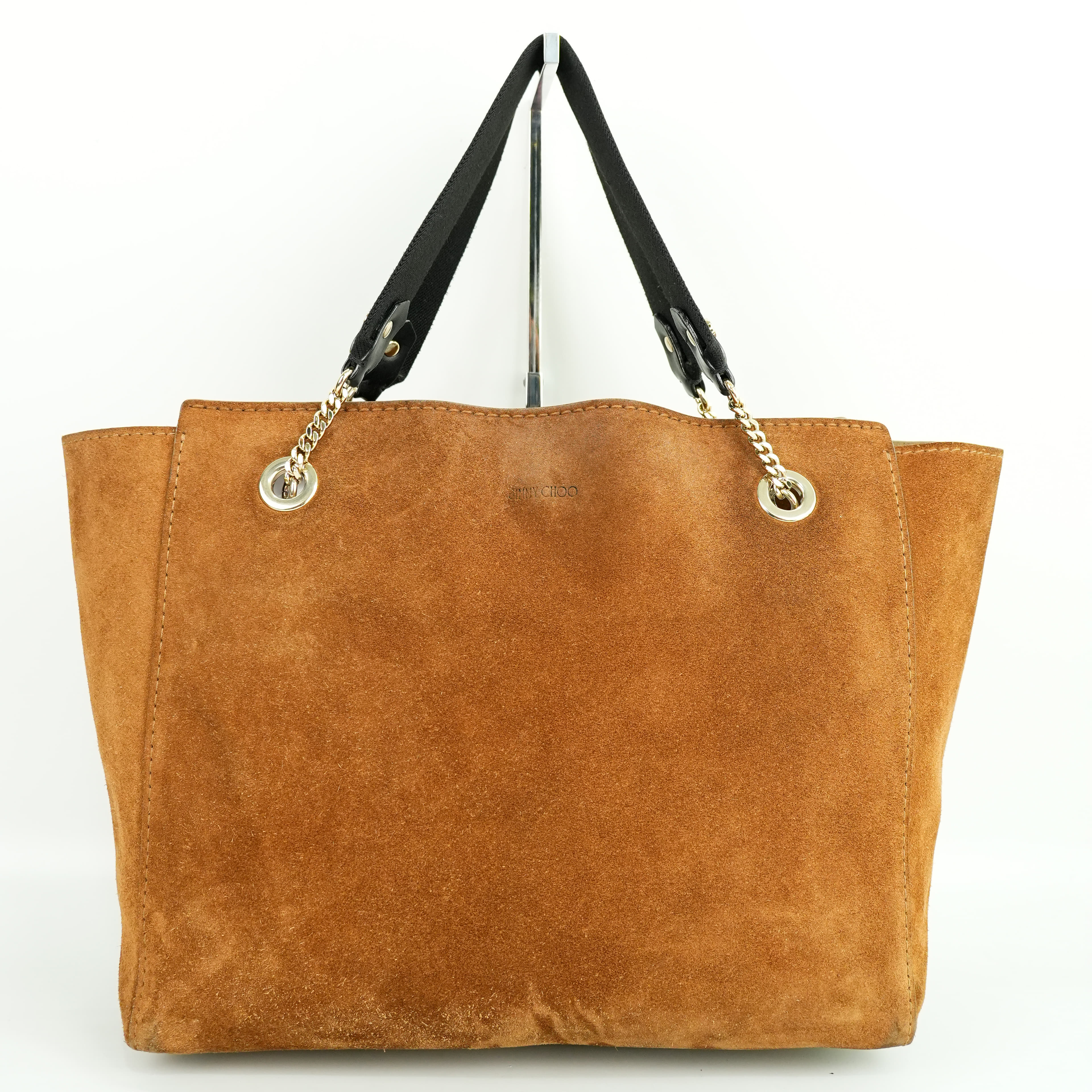 Jimmy Choo Suede Tote Bag