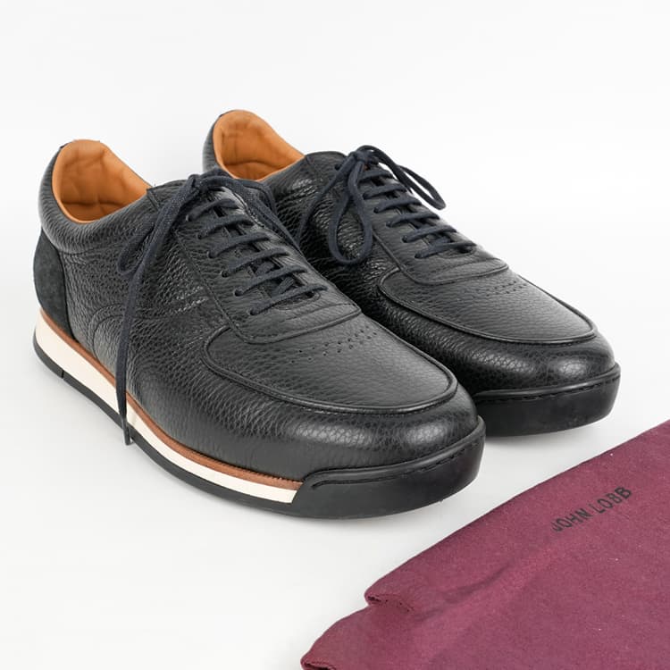 Size UK 7 - John Lobb Porth Leather Sneakers-Hover-Image