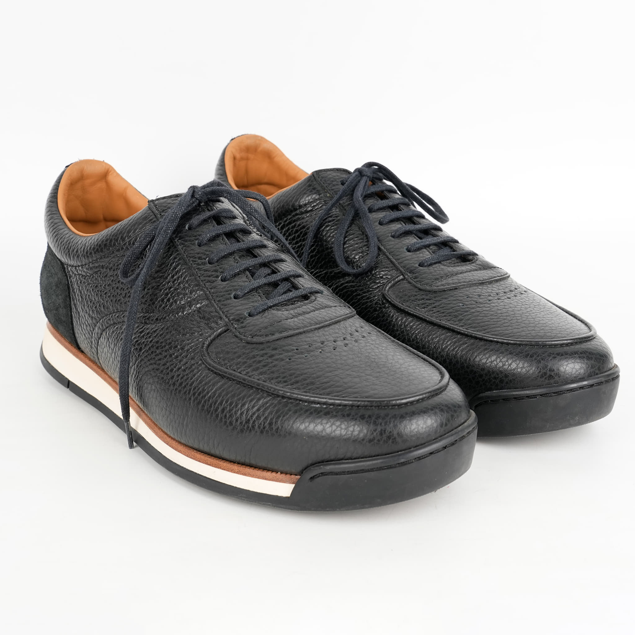 Size UK 7 - John Lobb Porth Leather Sneakers