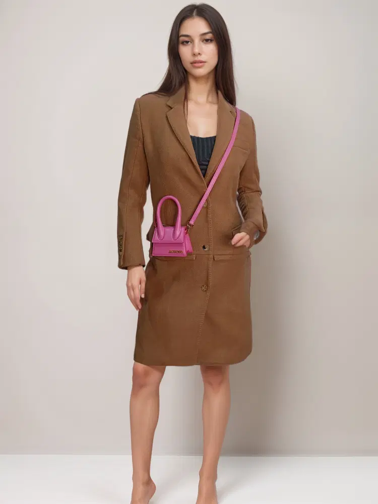 Jacquemus Mini Le Chiquito in Pink-Hover-Image