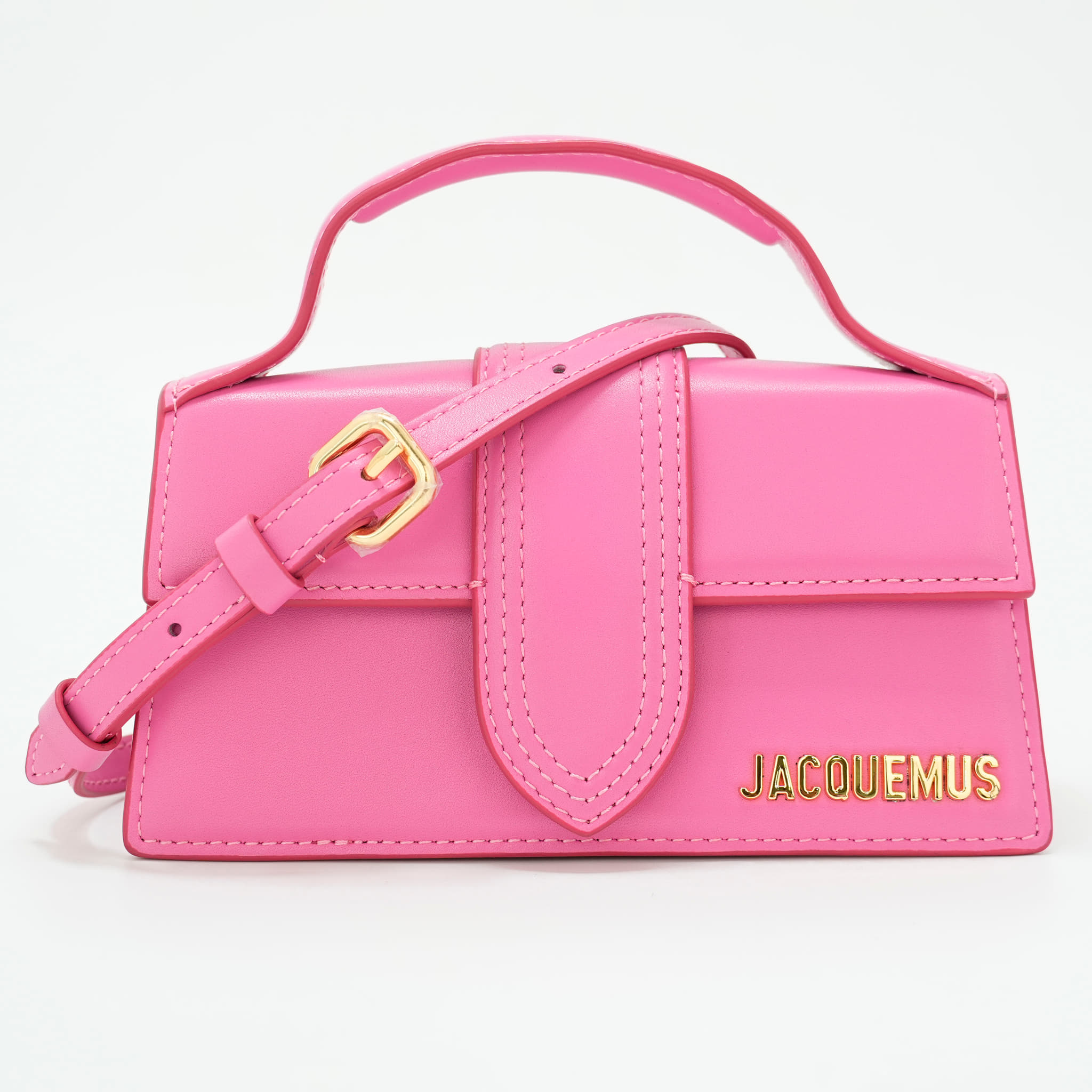 Jacquemus Le Grand Bambino structured leather shoulder bag
