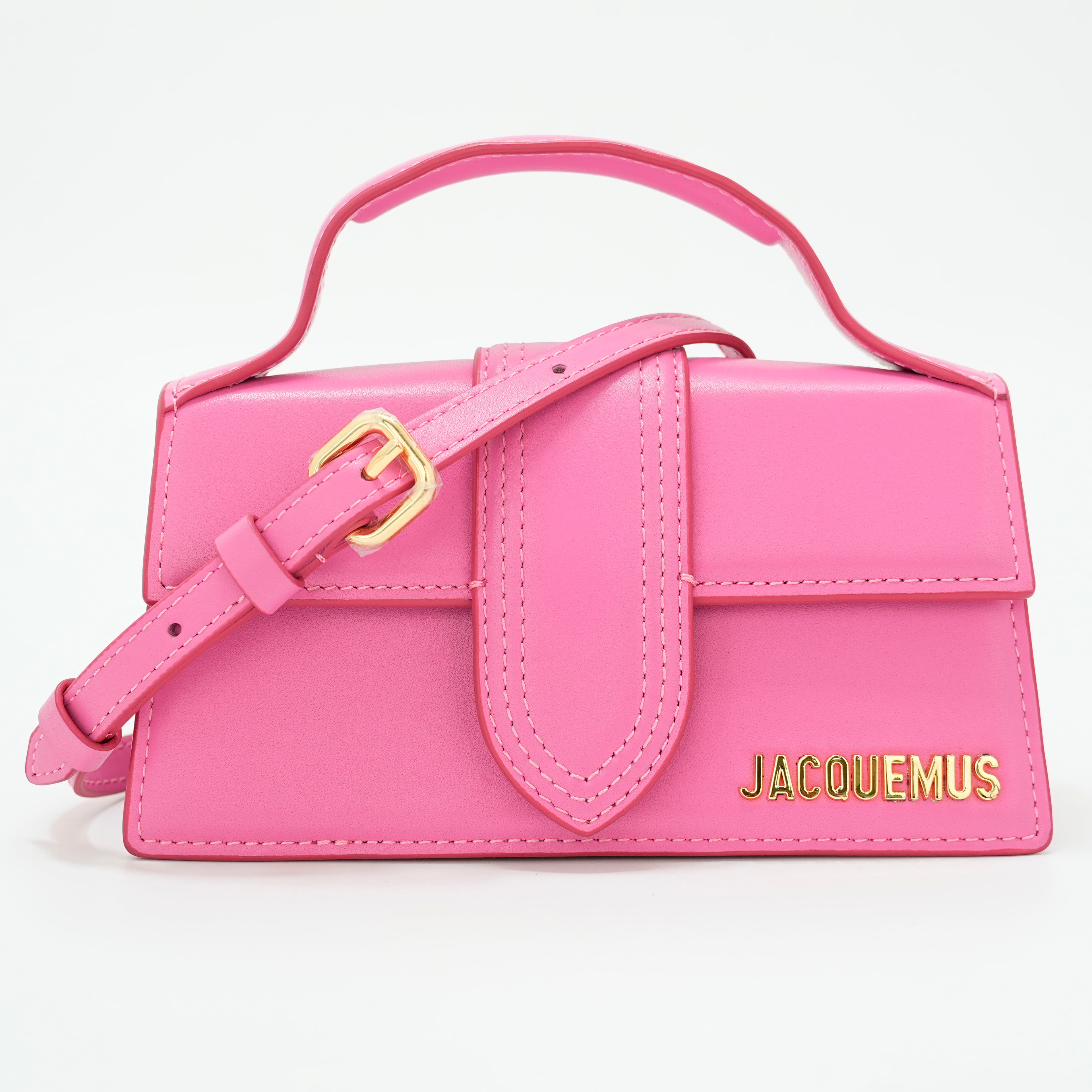 Jacquemus Le Grand Bambino structured leather shoulder bag