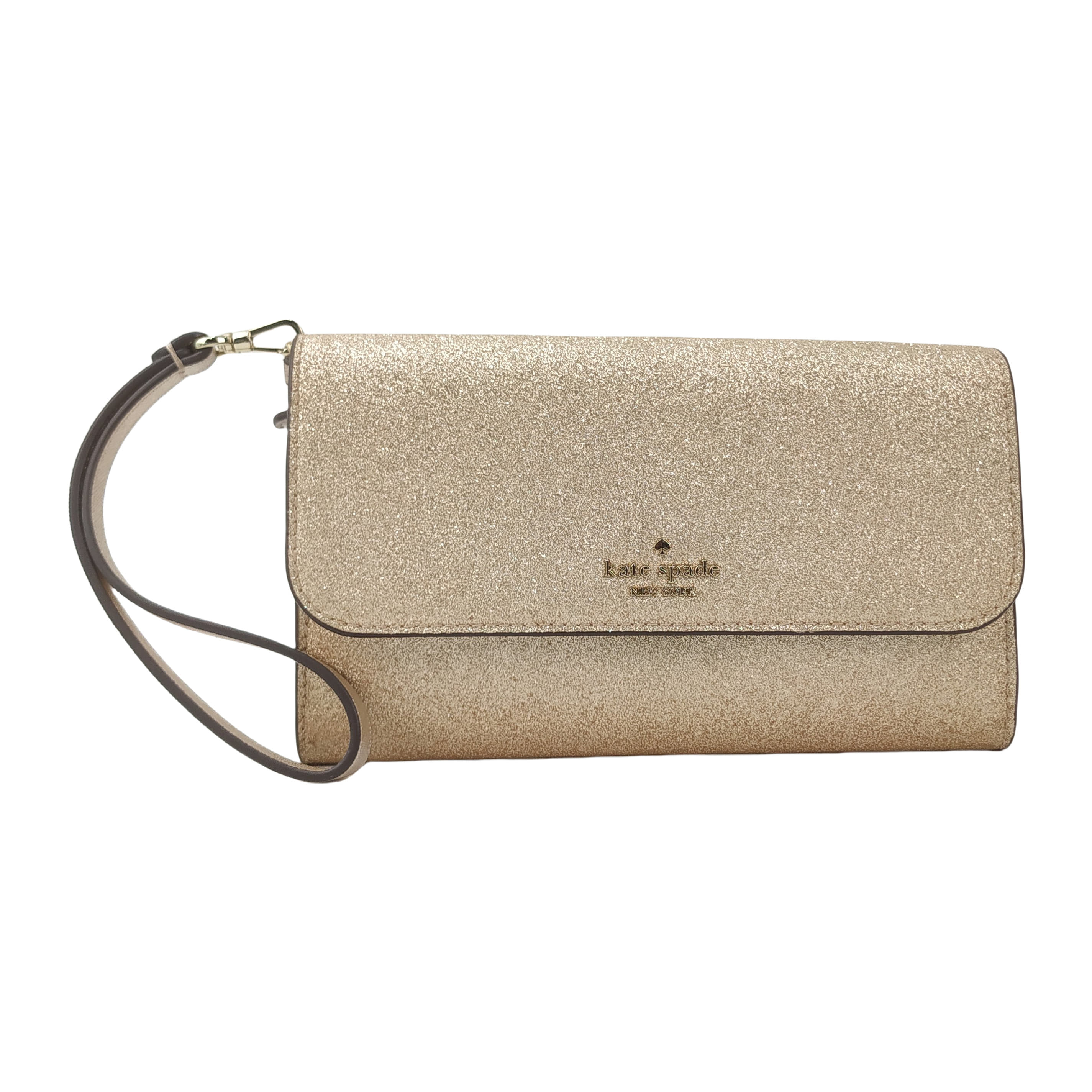 Kate Spade Glimmer Boxed Medium Flap Wristlet
