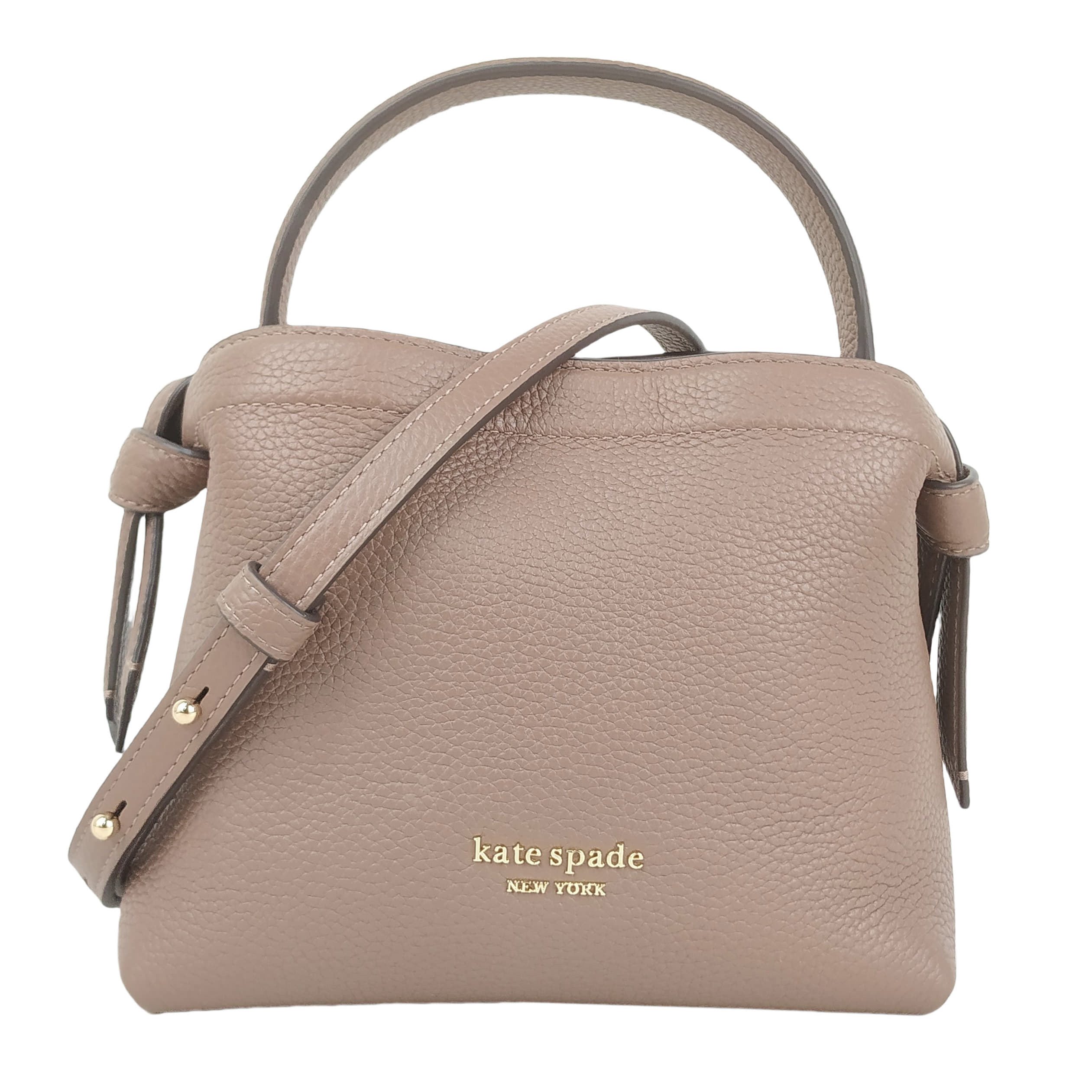 Kate Spade Warm Knott Textured Mini Leather Satchel