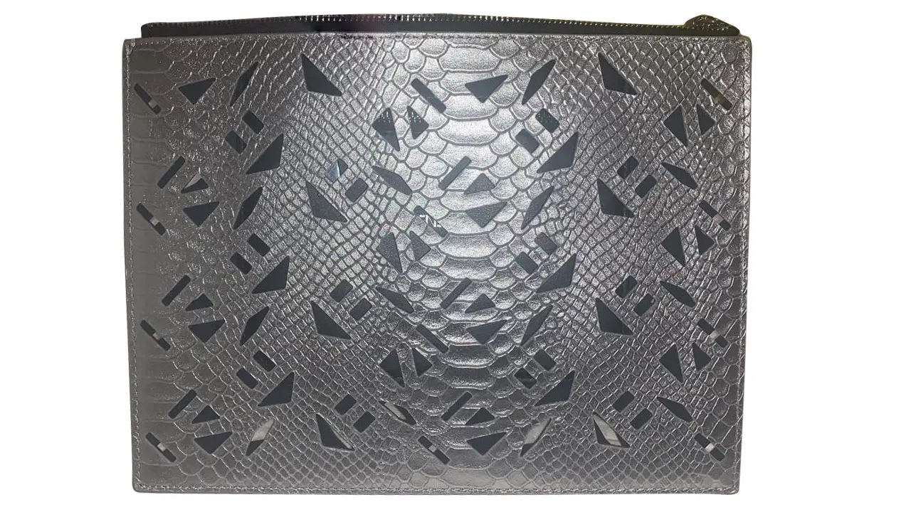 Kenzo Flying Perforated Clutch