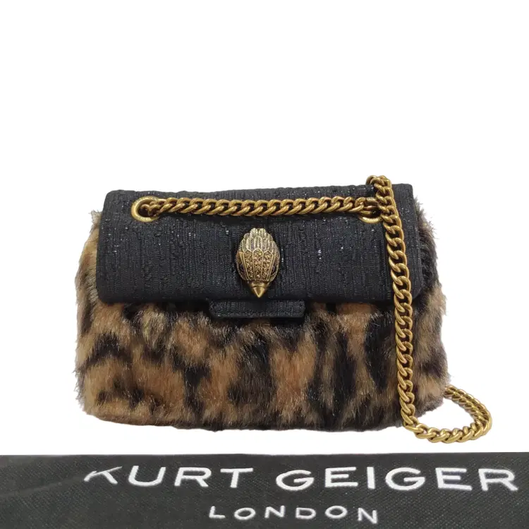 Kurt Geiger Mini Leopard Kensington Crossbody Bag-Hover-Image