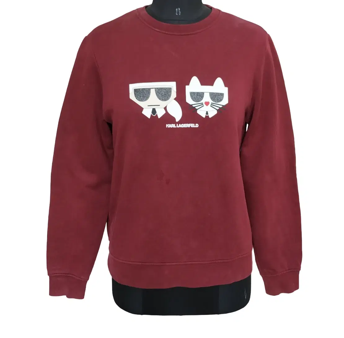 Karl Lagerfeld Red Sweatshirt