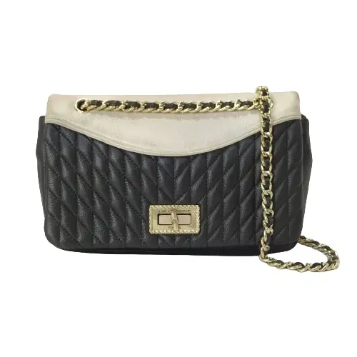 Karl Lagerfeld Agyness Quilted Colorblock Shoulder Bag-Hover-Image