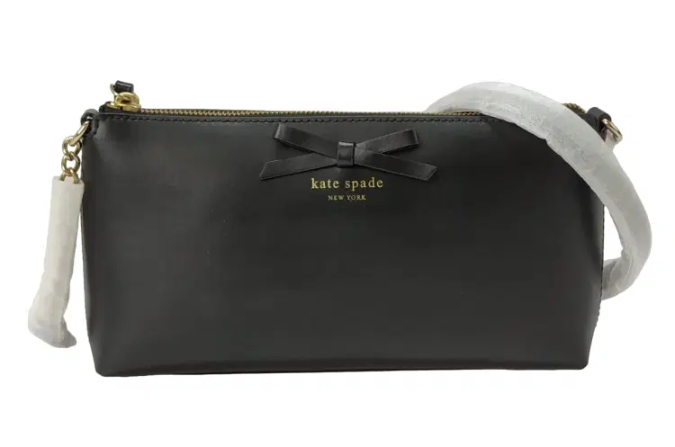 Kate Spade Black Leather Declan Sawyer Street Crossbody Bag-Hover-Image