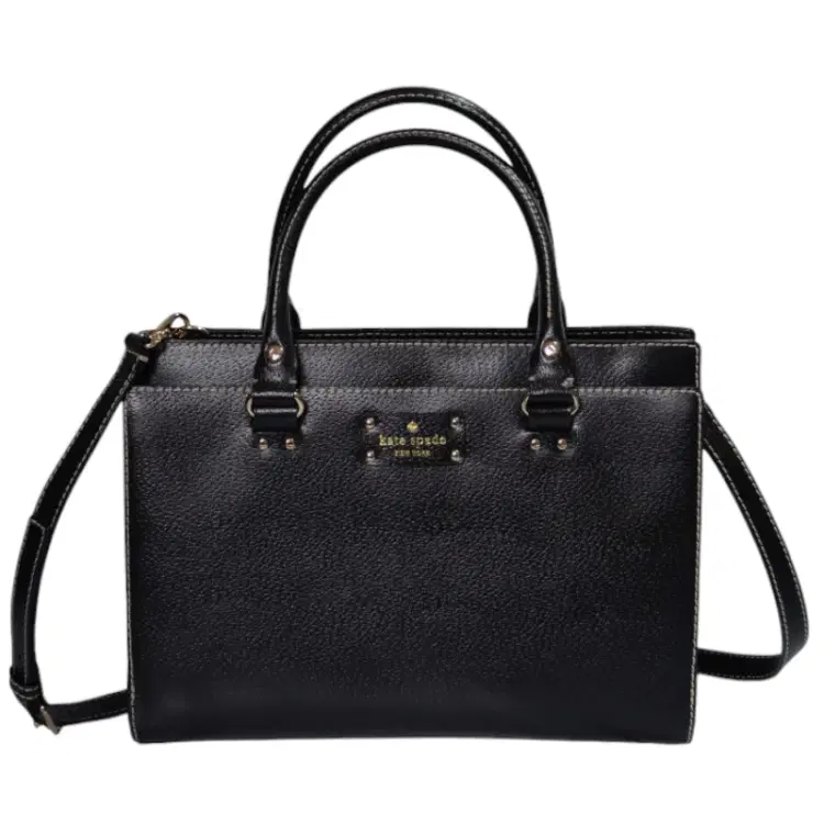 Kate Spade Wellesley Durham Black Tote-Hover-Image