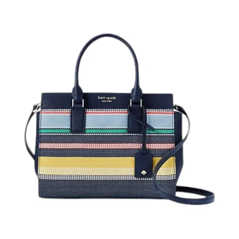 Kate Spade Cameron Boardwalk Stripe Medium Satchel