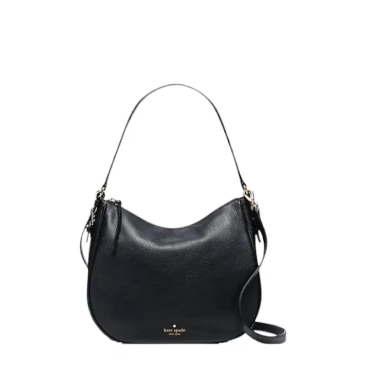 Kate Spade Cobble Hill Mylie Black Leather Shoulder Bag-Hover-Image
