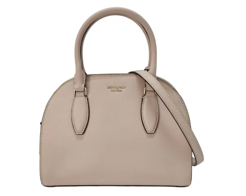 Kate Spade Reiley Medium Dome Satchel Pale Pink Double Handle Crossbody Strap