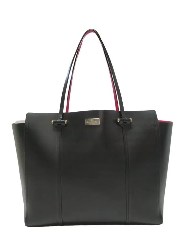 Kate Spade New York Leather Tote Bag-Hover-Image