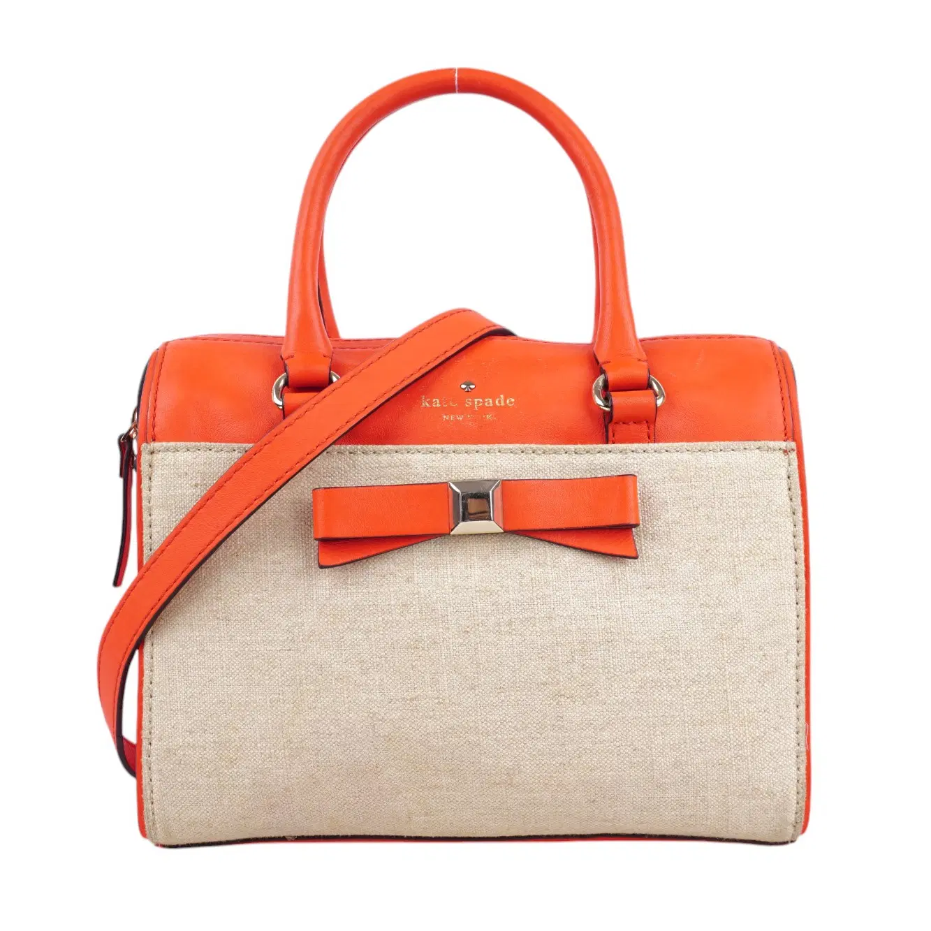 Kate Spade Holly Street Fabric Ashton Duffle Bag