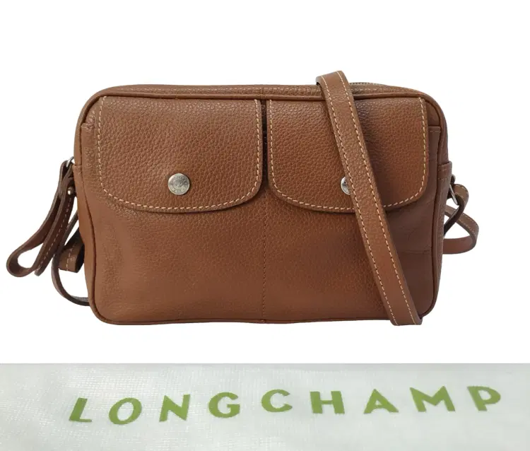 Longchamp Le Foulonne Leather Camera Crossbody Bag-Hover-Image