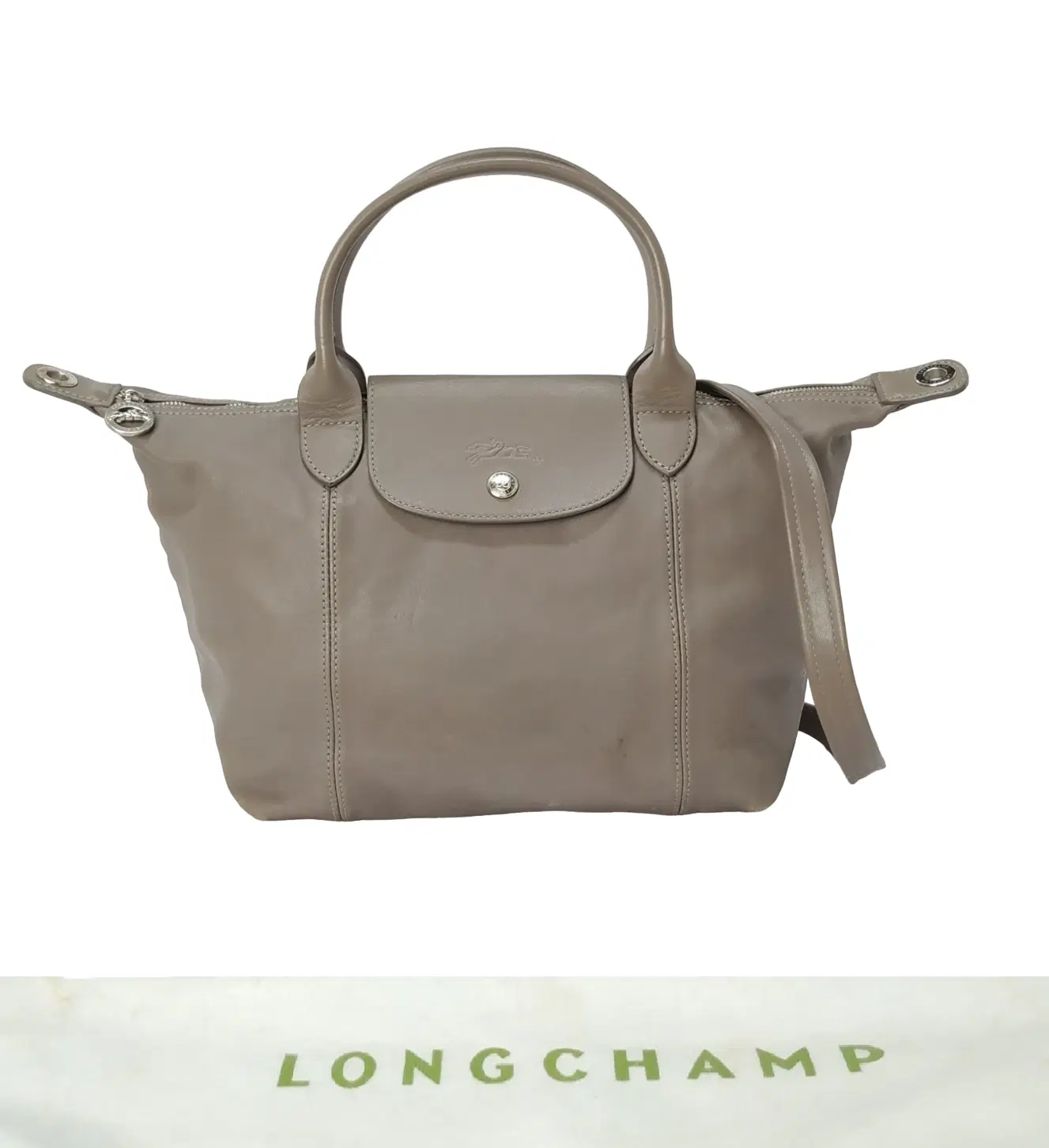 Longchamp Le Pliage Leather Bag