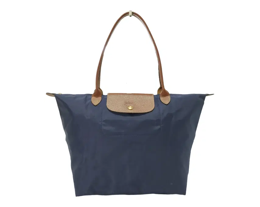 Long Champ Le Pilage Large Blue Tote