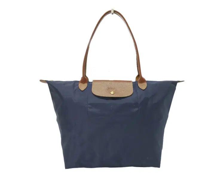 Long Champ Le Pilage Large Blue Tote-Hover-Image