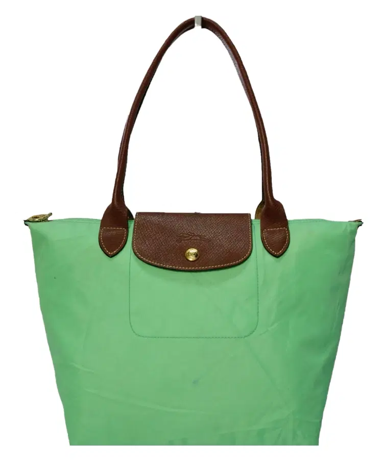 Longchamp Le Pliage Tote Bag In Light Green-Hover-Image