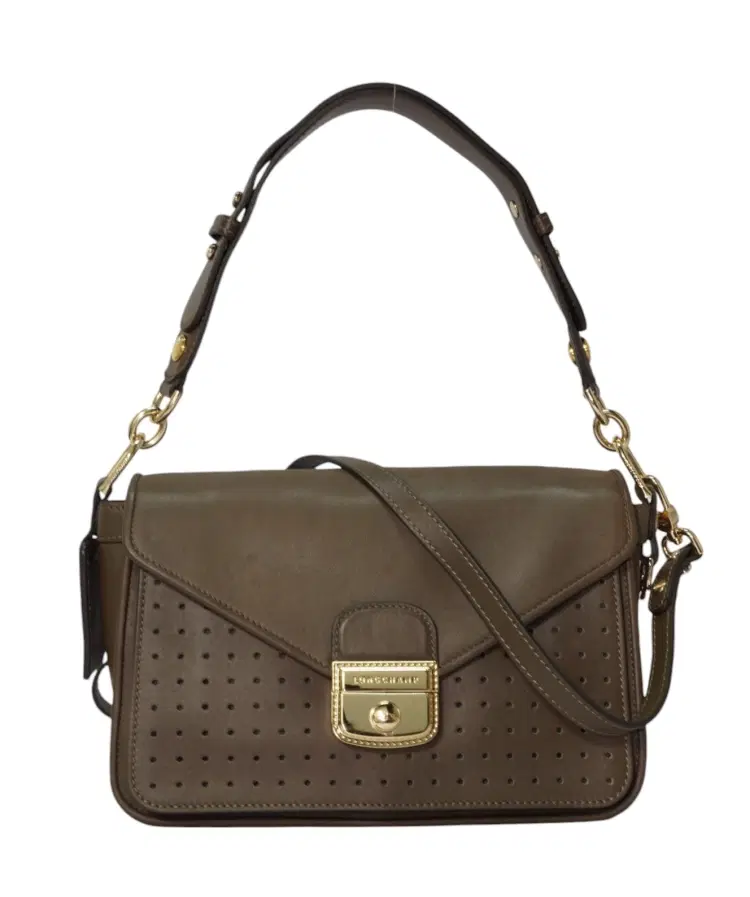 Longchamp Mademoiselle Leather Crossbody-Hover-Image