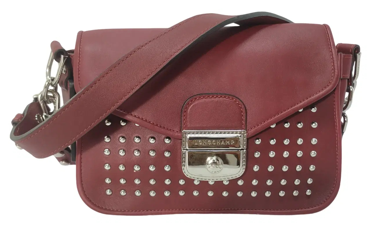 Longchamp Mademoiselle Crossbody Bag In Burgundy