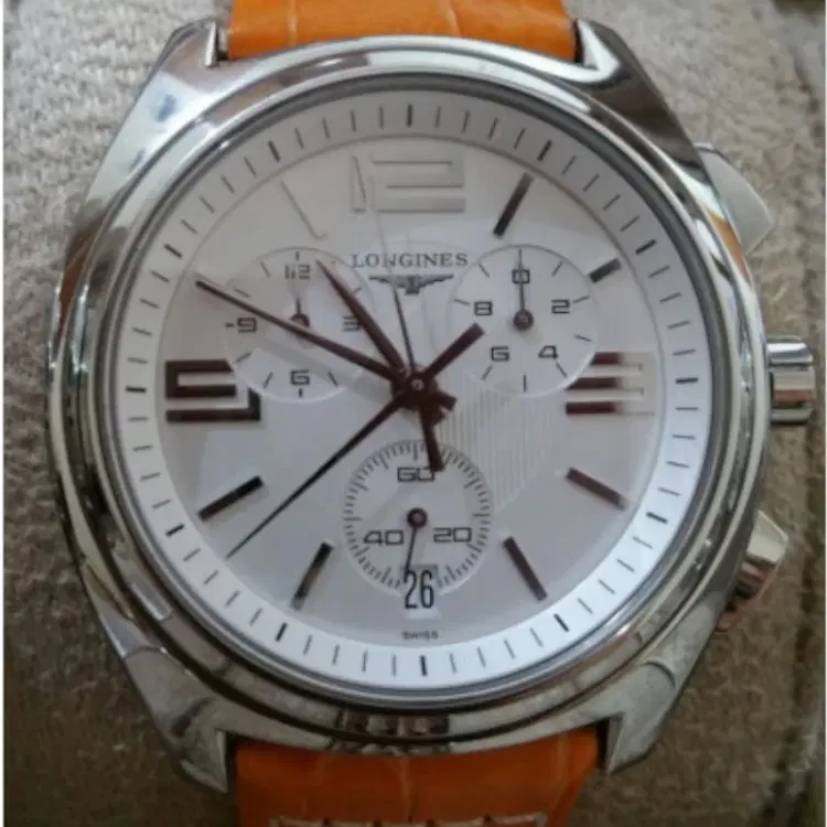 Longines Conquest Quartz Chronograph Watch-Hover-Image
