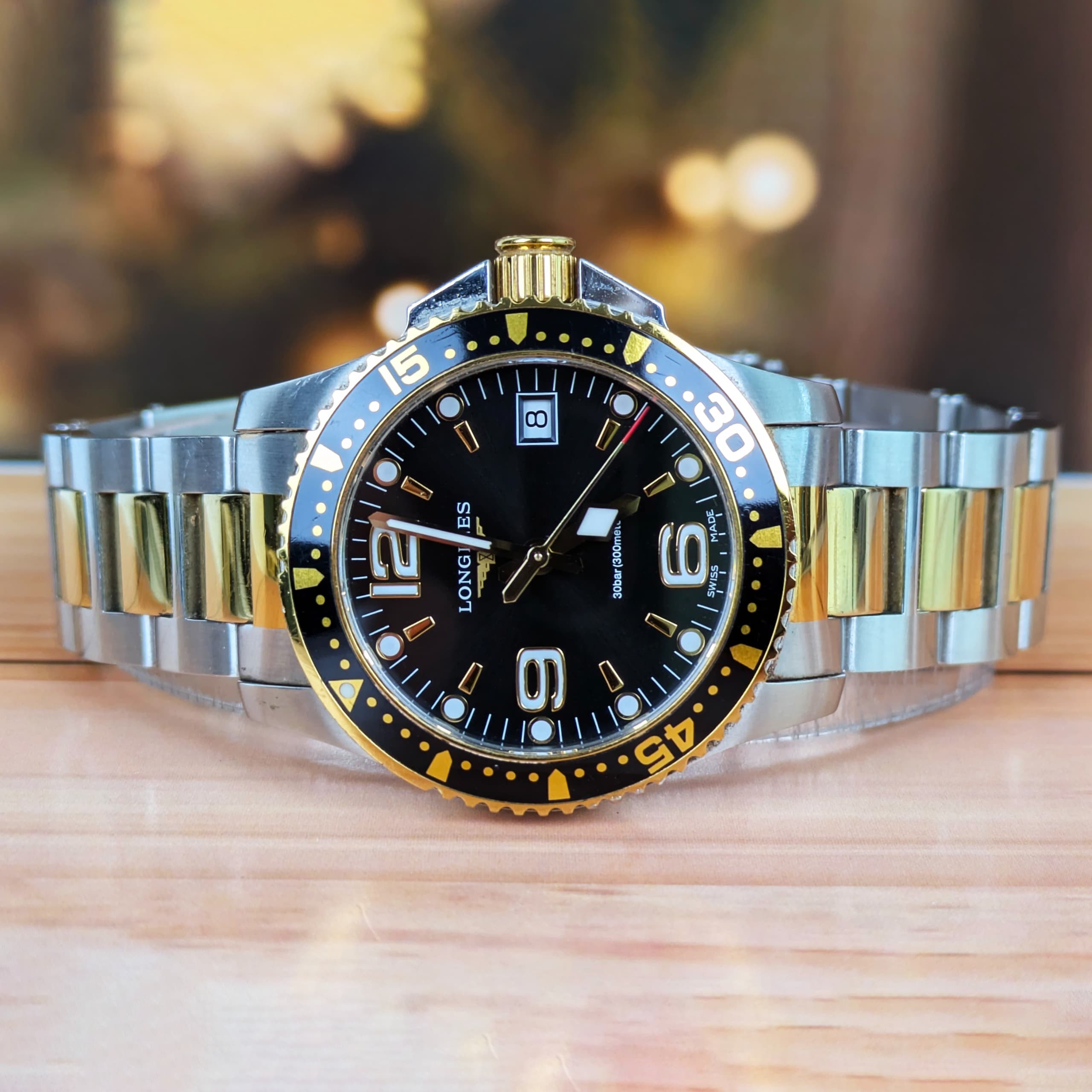 Longines HydroConquest MM Steel Quartz Watch