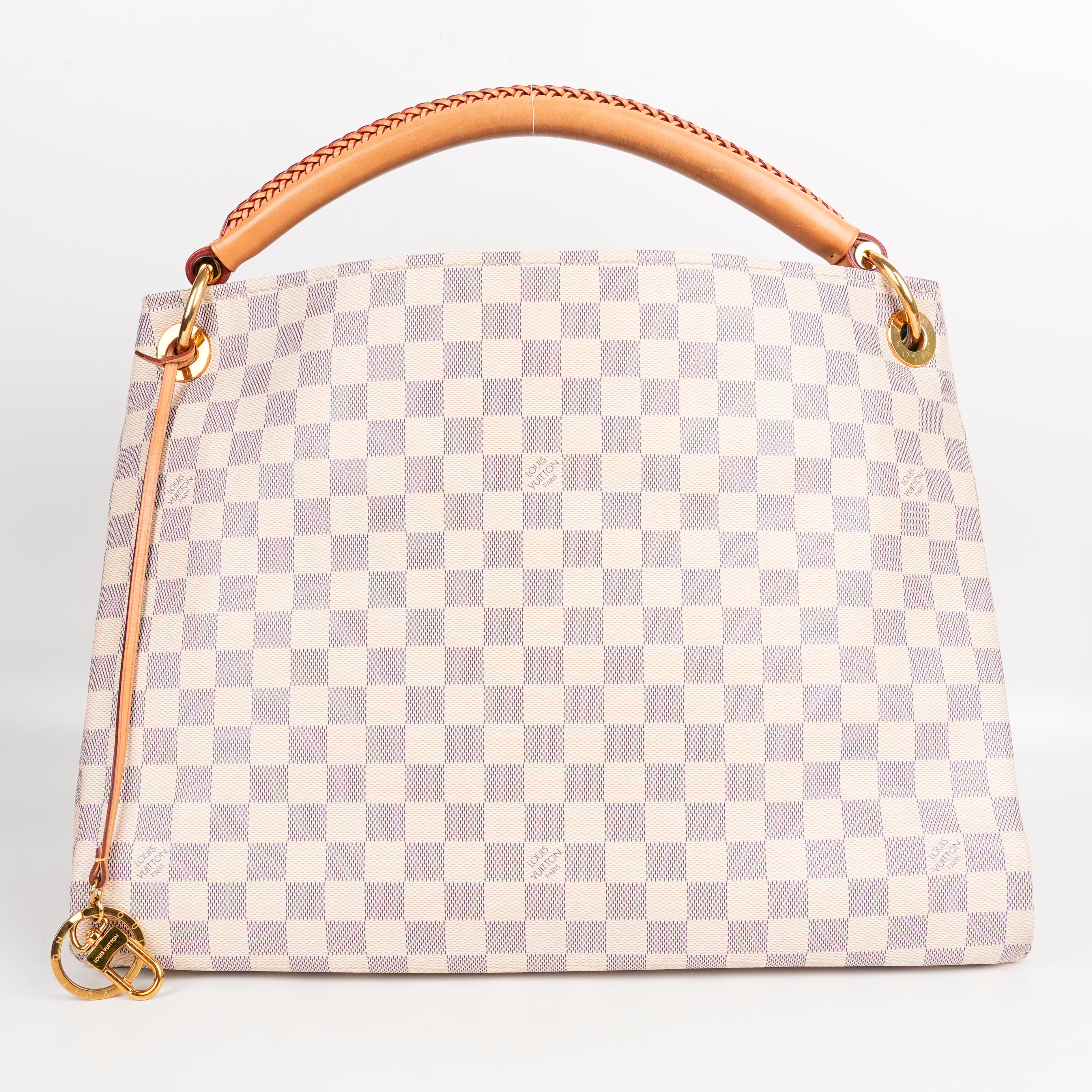 Louis Vuitton Damier Azur Artsy MM Shoulder Bag